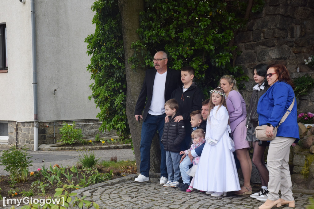 Pierwsza komunia w kościele św. Klemensa w Głogowie