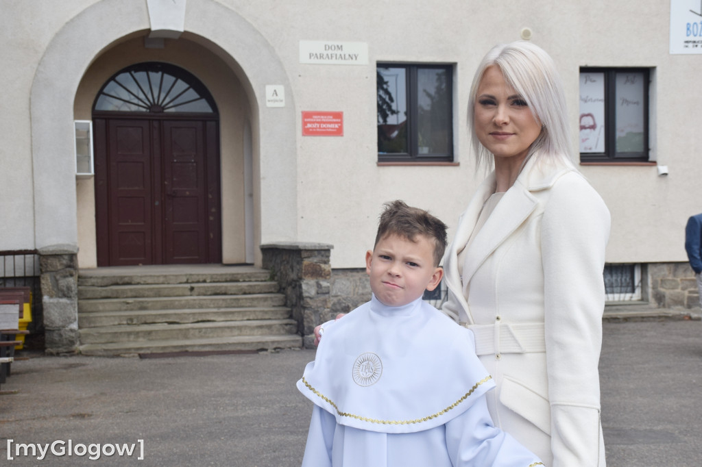 Pierwsza komunia w kościele św. Klemensa w Głogowie