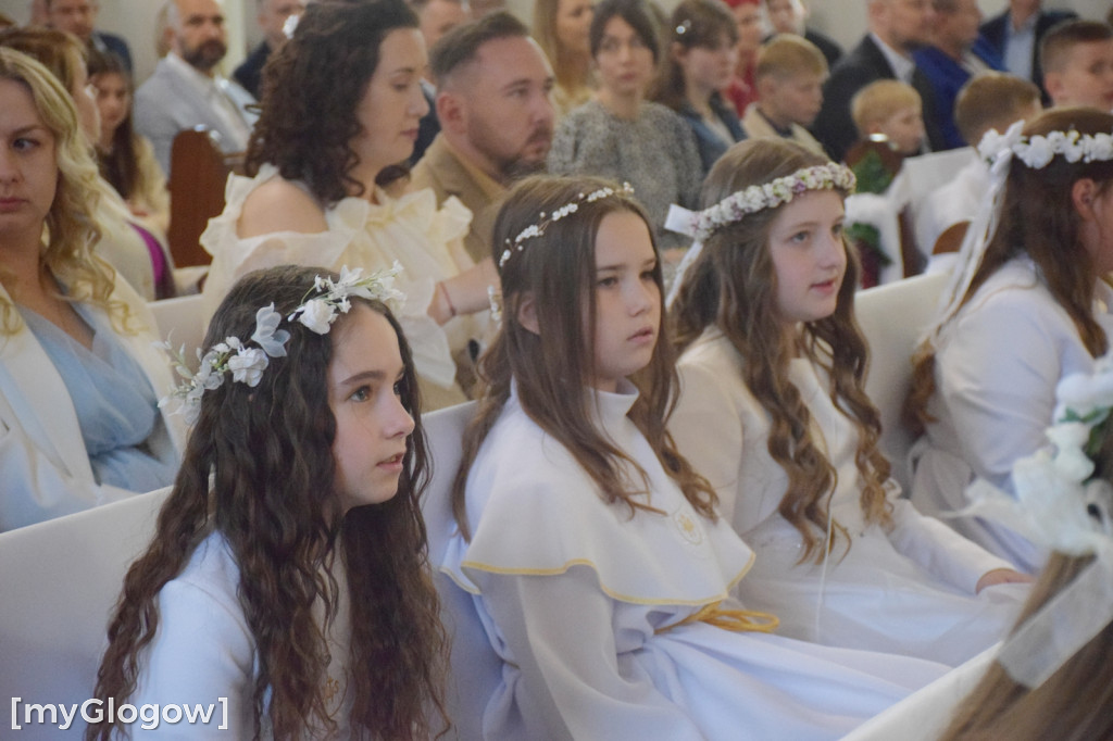 Pierwsza komunia w kościele św. Klemensa w Głogowie