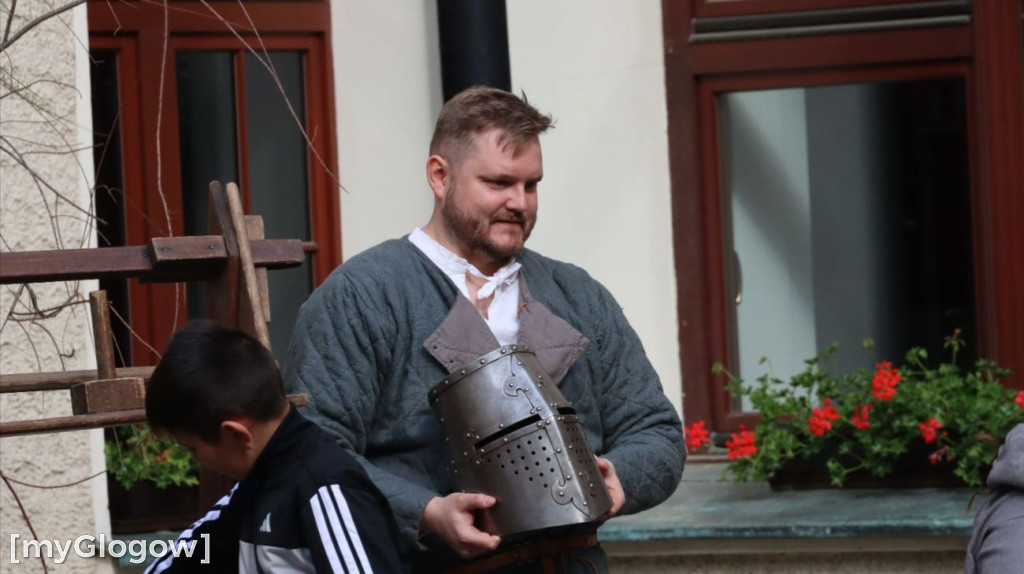 Rycerze w muzeum