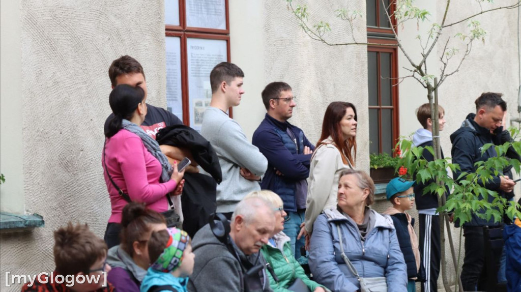 Rycerze w muzeum