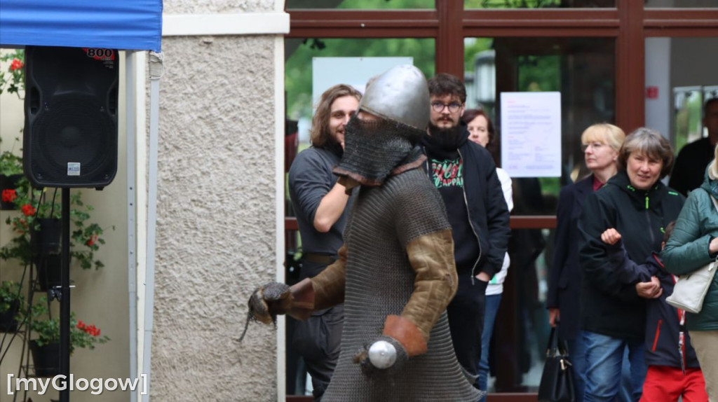 Rycerze w muzeum