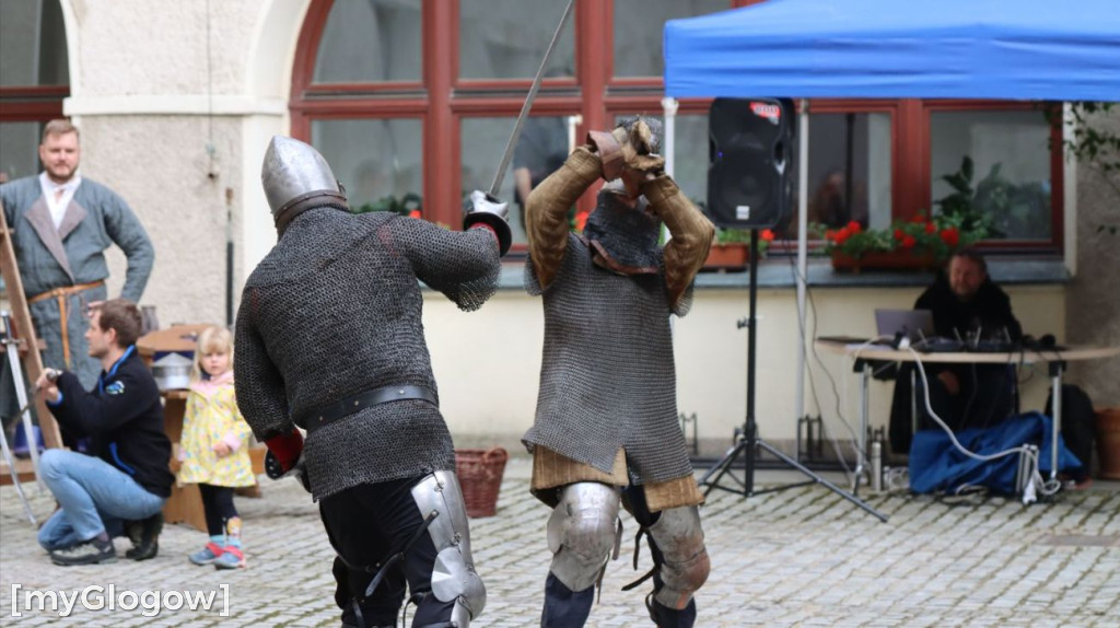 Rycerze w muzeum
