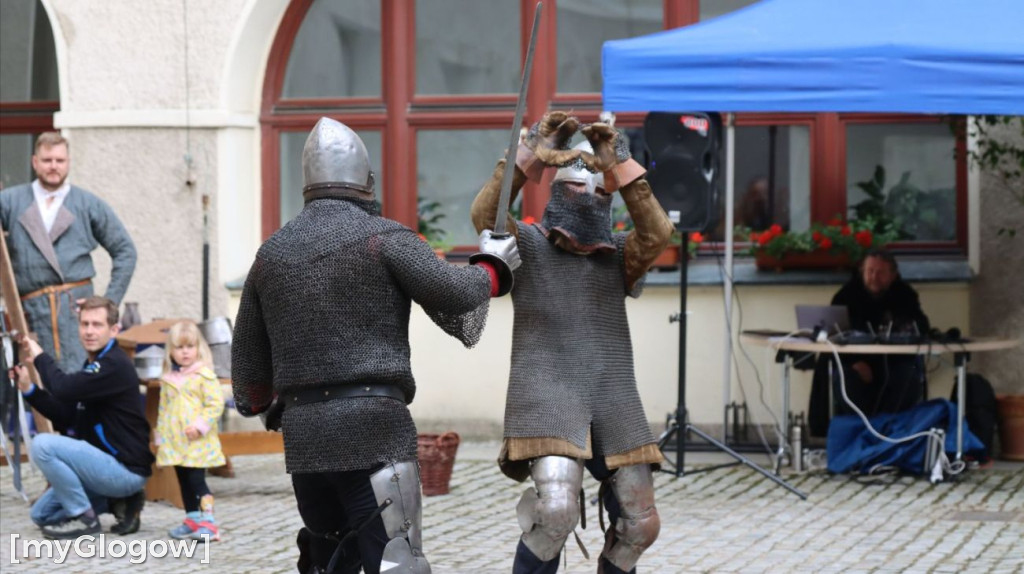 Rycerze w muzeum