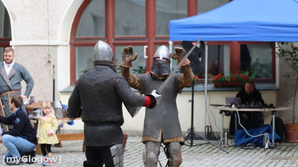 Rycerze w muzeum