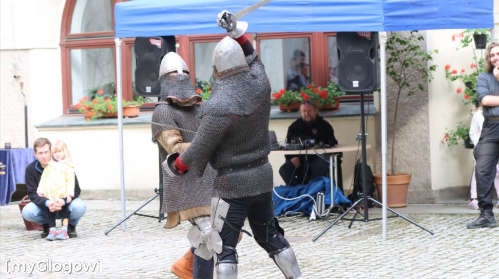 Rycerze w muzeum