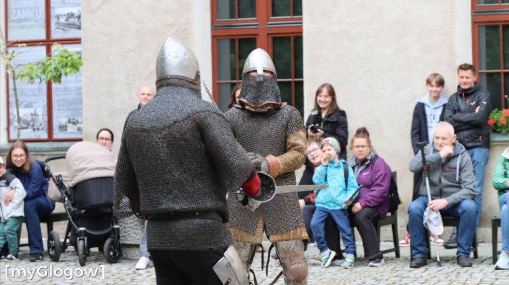 Rycerze w muzeum