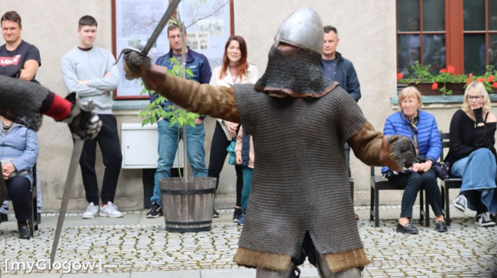 Rycerze w muzeum