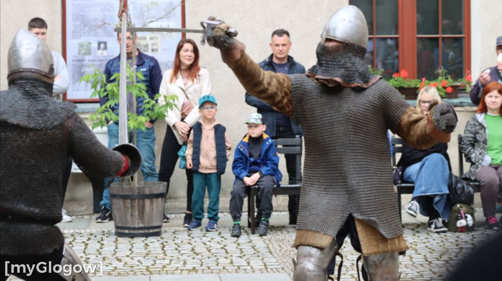 Rycerze w muzeum