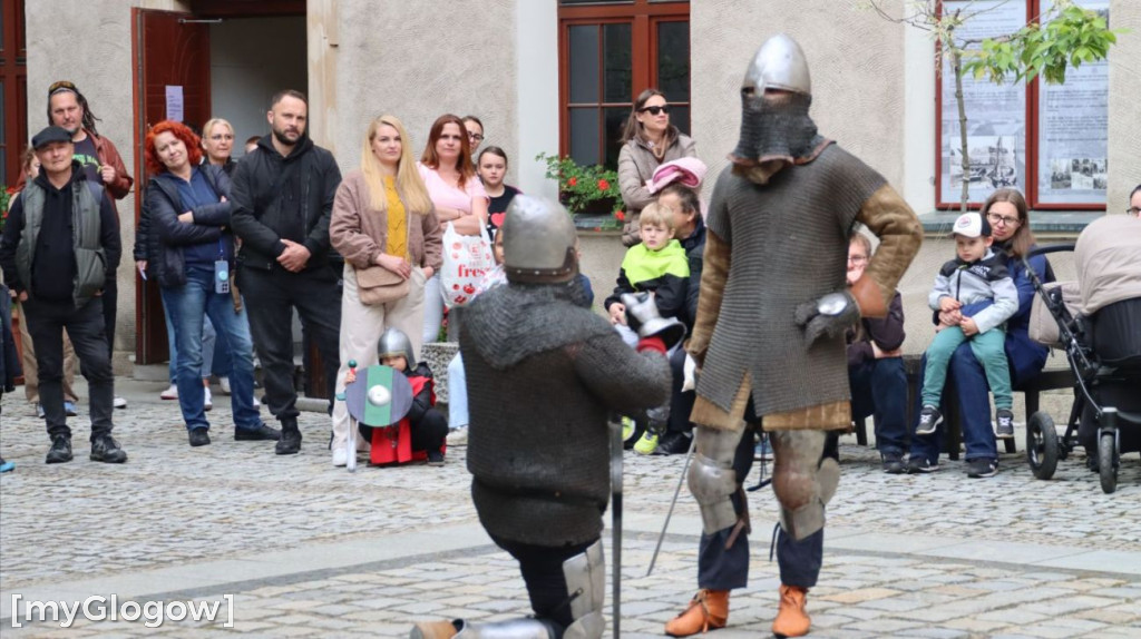Rycerze w muzeum