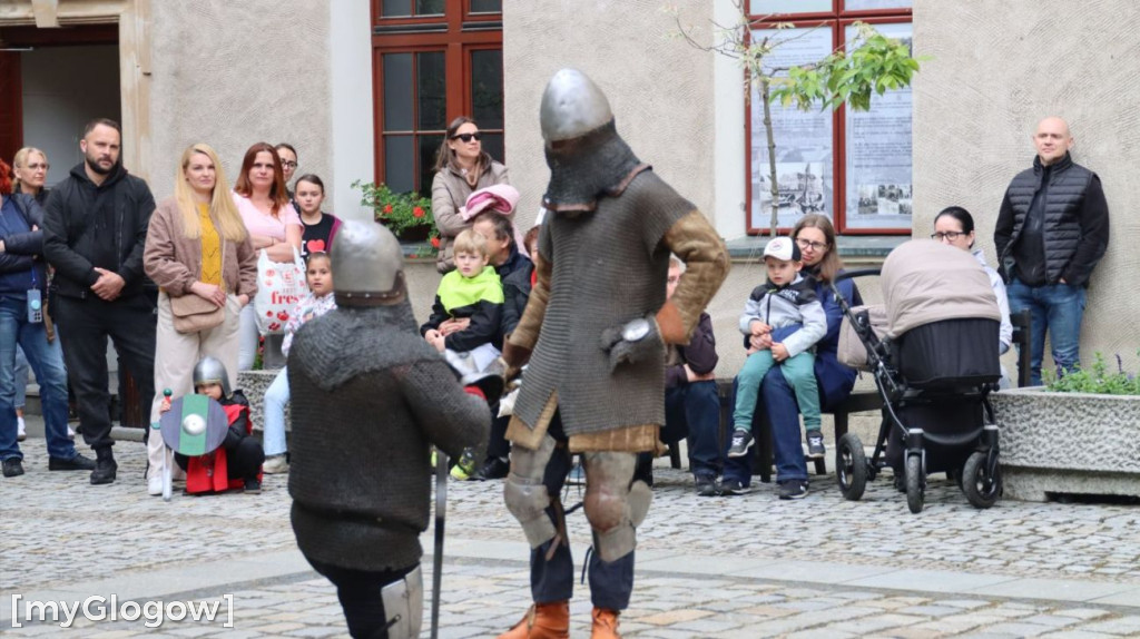 Rycerze w muzeum