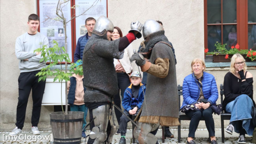 Rycerze w muzeum