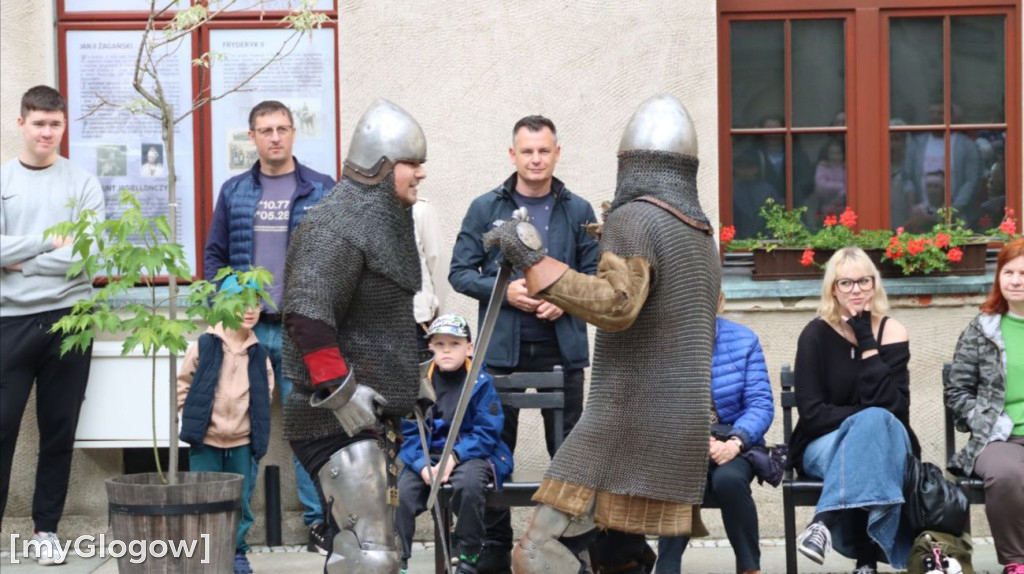 Rycerze w muzeum