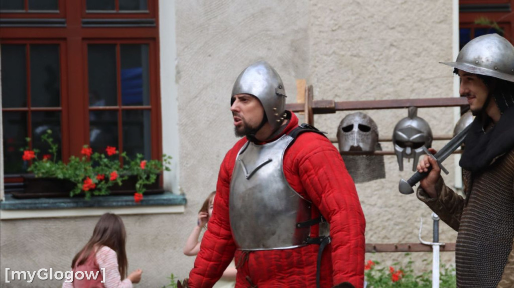 Rycerze w muzeum