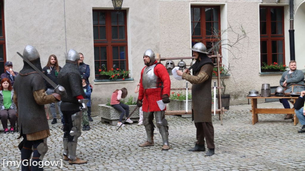 Rycerze w muzeum