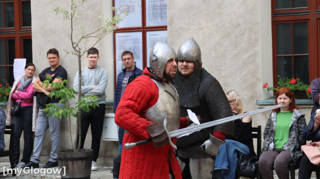 Rycerze w muzeum
