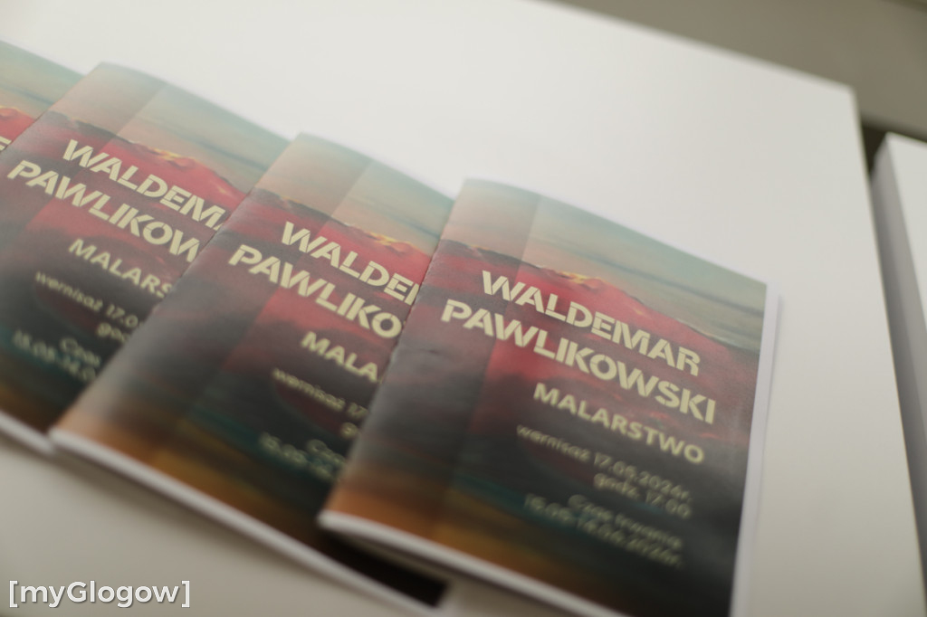 Wernisaż Waldemara Pawlikowskiego w Głogowie