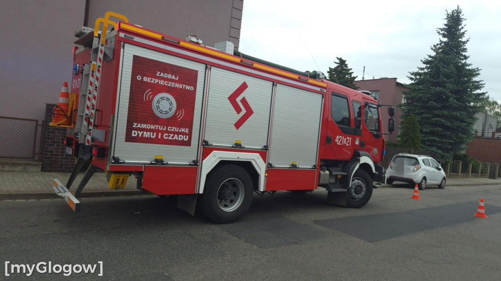 Kolizja na skrzyżowaniu. Są poszkodowani
