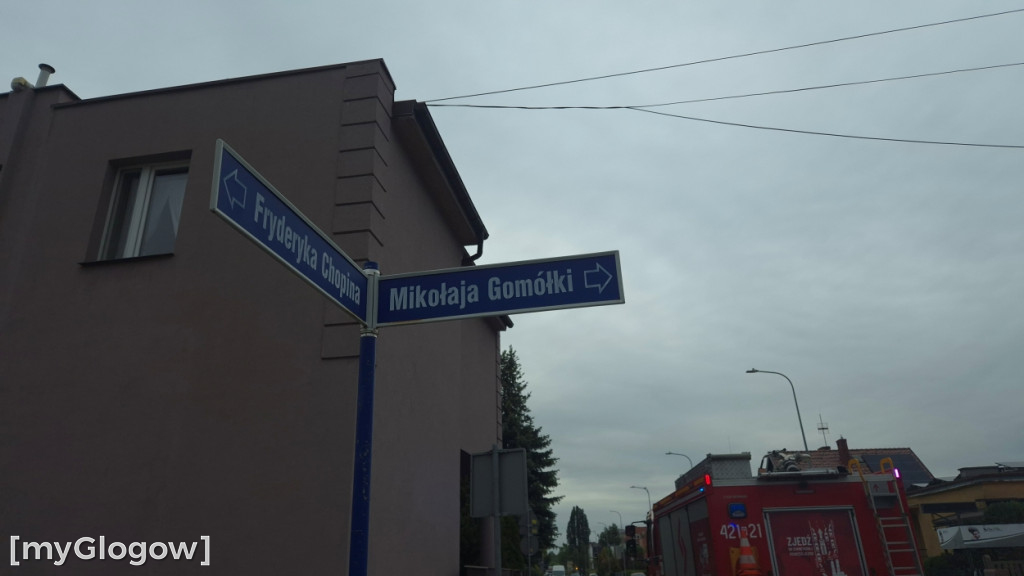 Kolizja na skrzyżowaniu. Są poszkodowani