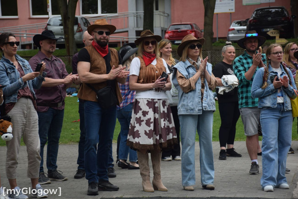 Dziki Zachód - piknik w PP nr 9 w Głogowie