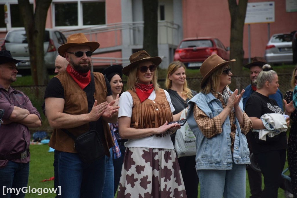 Dziki Zachód - piknik w PP nr 9 w Głogowie