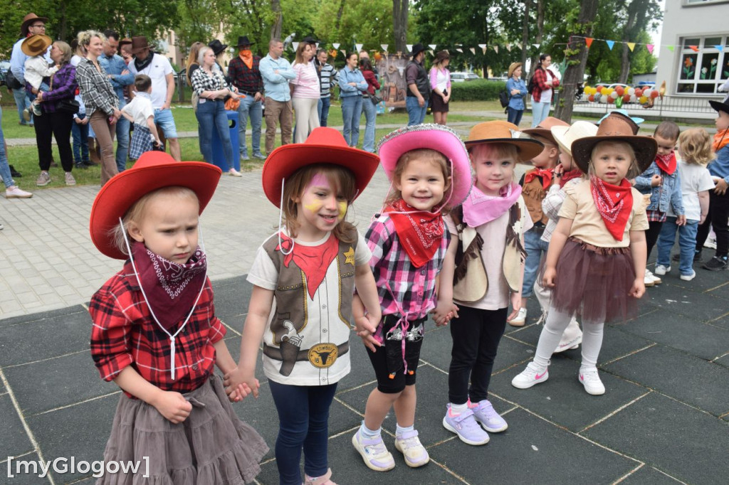 Dziki Zachód - piknik w PP nr 9 w Głogowie