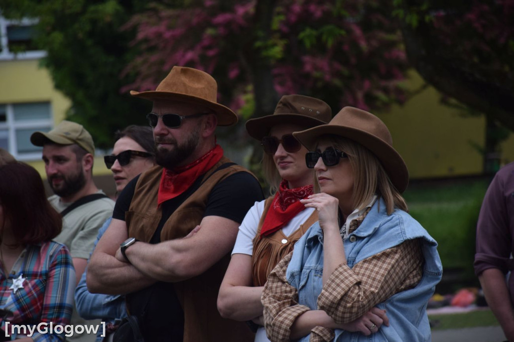 Dziki Zachód - piknik w PP nr 9 w Głogowie