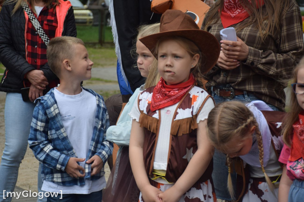 Dziki Zachód - piknik w PP nr 9 w Głogowie