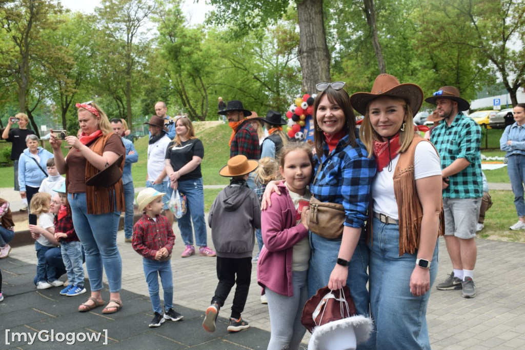 Dziki Zachód - piknik w PP nr 9 w Głogowie