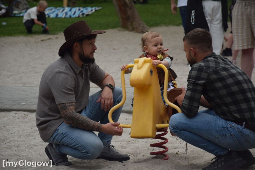 Dziki Zachód - piknik w PP nr 9 w Głogowie