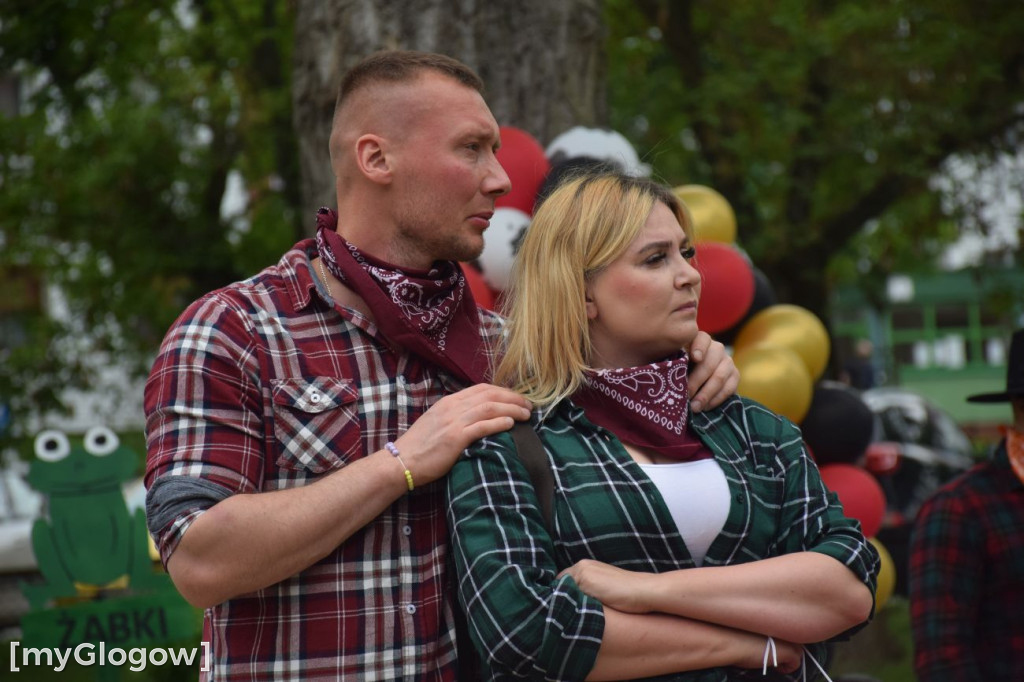 Dziki Zachód - piknik w PP nr 9 w Głogowie
