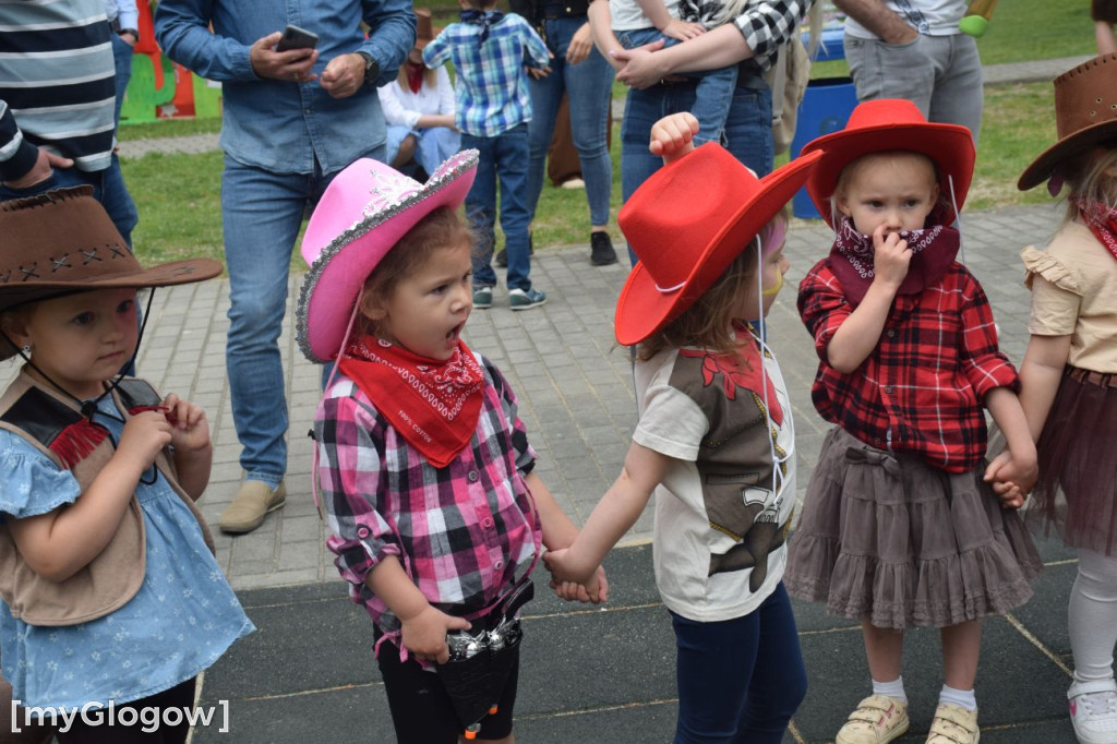 Dziki Zachód - piknik w PP nr 9 w Głogowie