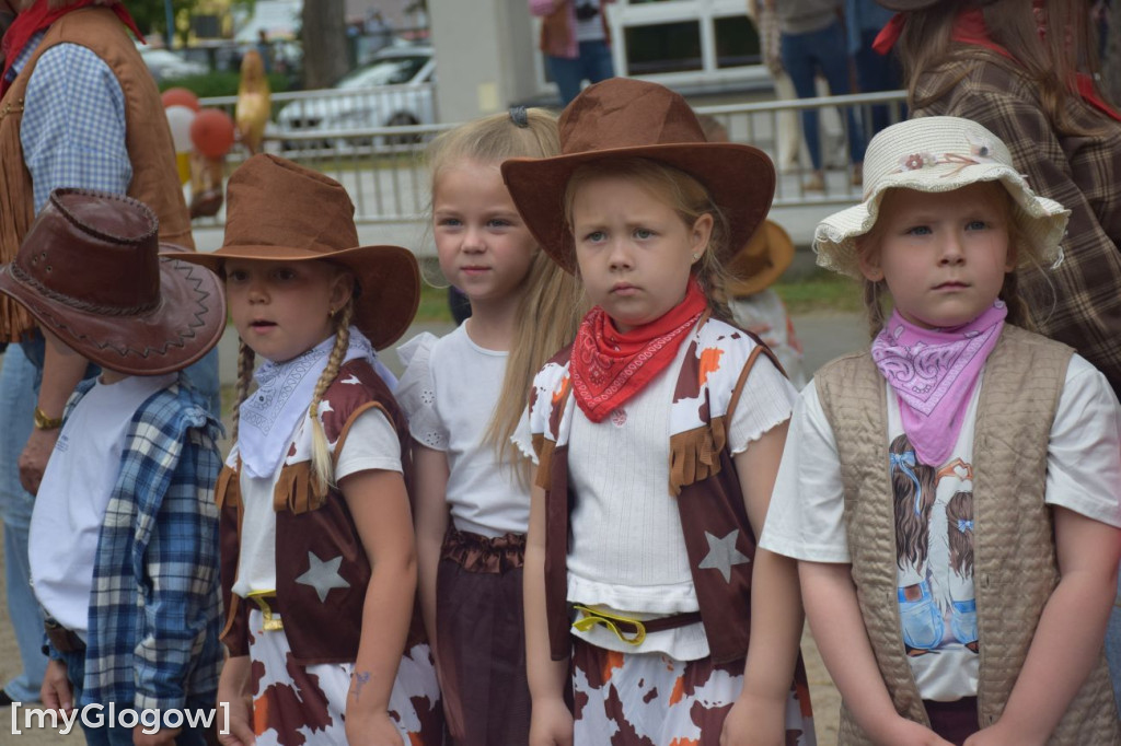 Dziki Zachód - piknik w PP nr 9 w Głogowie