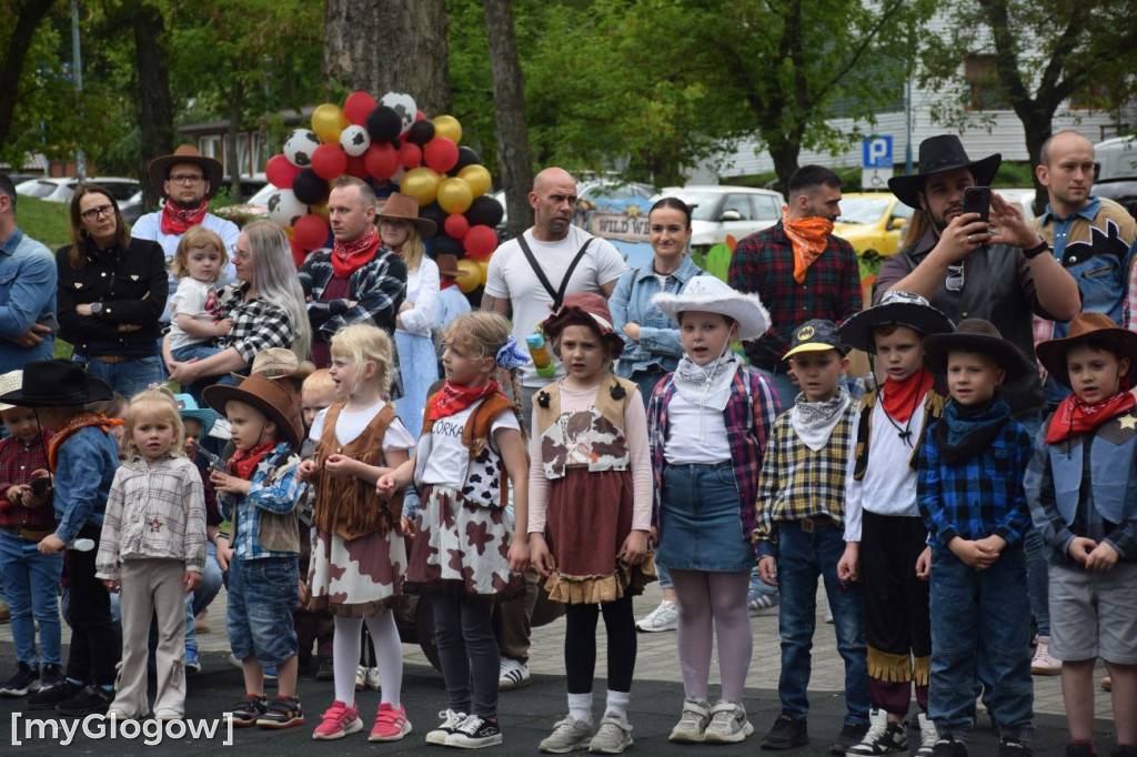 Dziki Zachód - piknik w PP nr 9 w Głogowie
