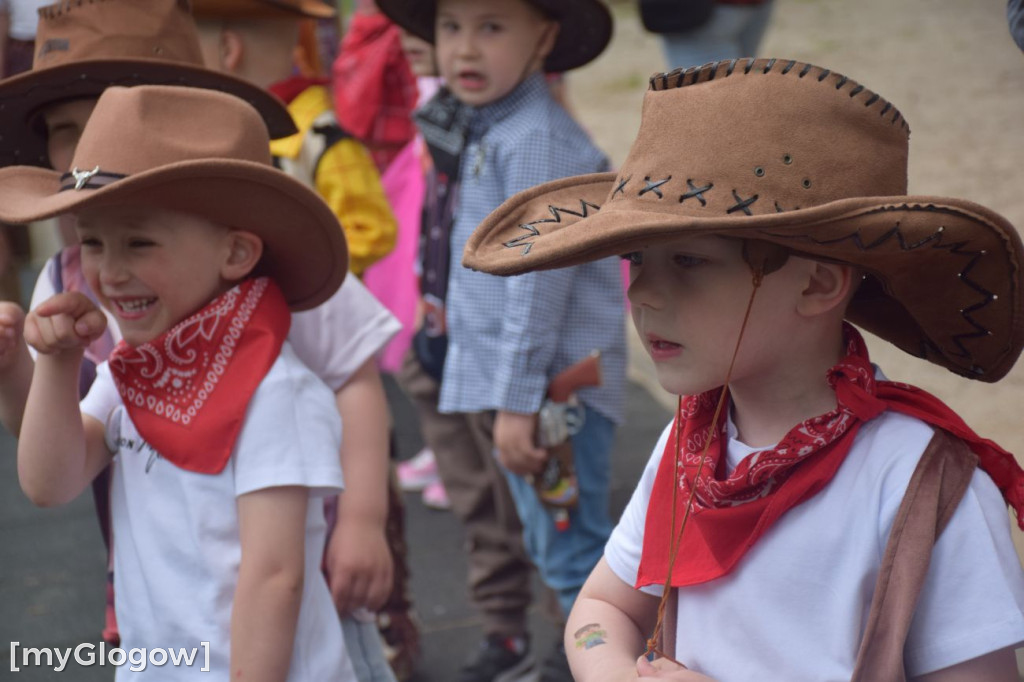 Dziki Zachód - piknik w PP nr 9 w Głogowie