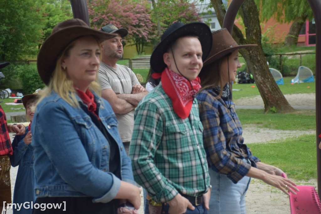 Dziki Zachód - piknik w PP nr 9 w Głogowie