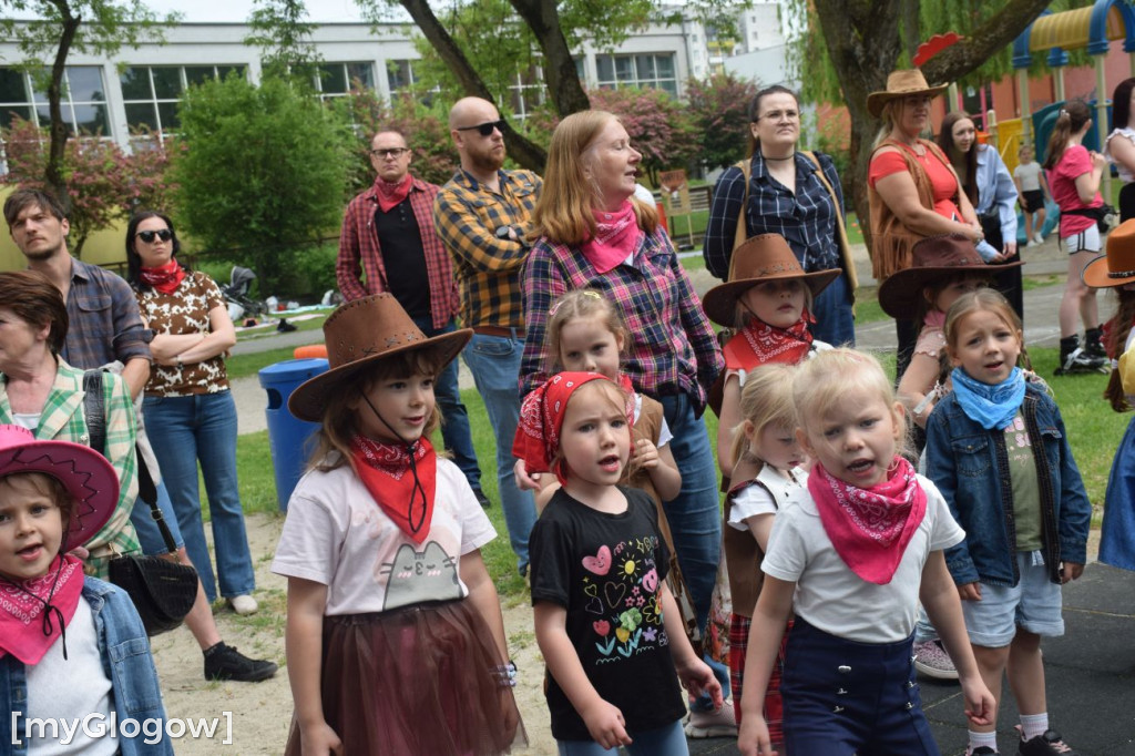 Dziki Zachód - piknik w PP nr 9 w Głogowie