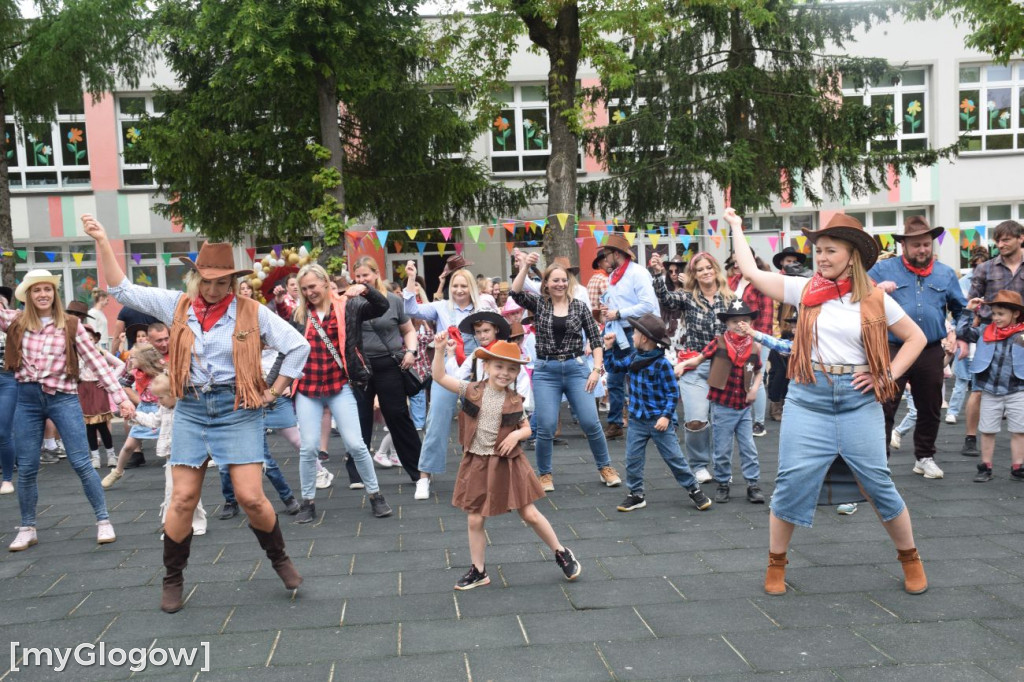 Dziki Zachód - piknik w PP nr 9 w Głogowie