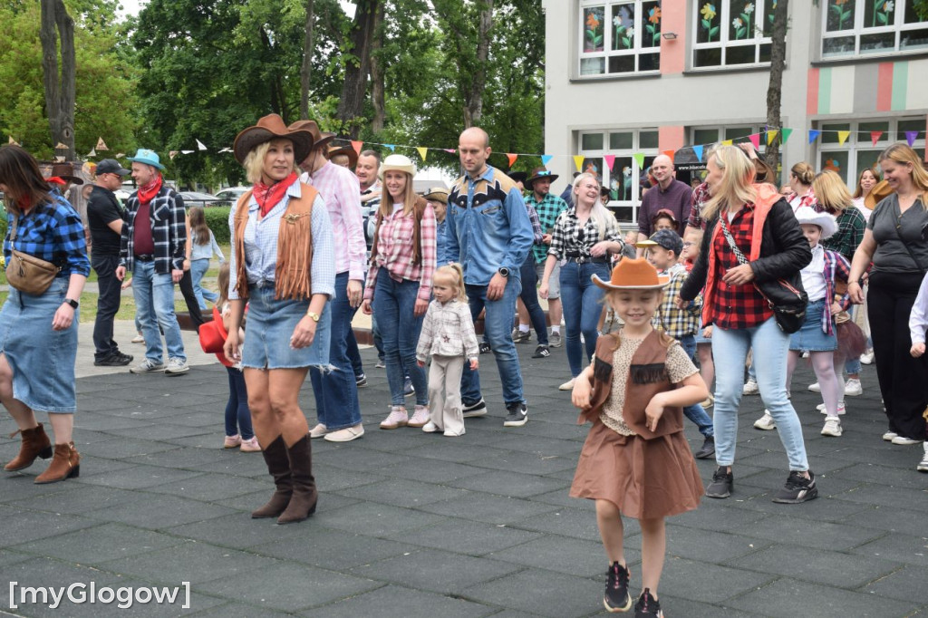 Dziki Zachód - piknik w PP nr 9 w Głogowie