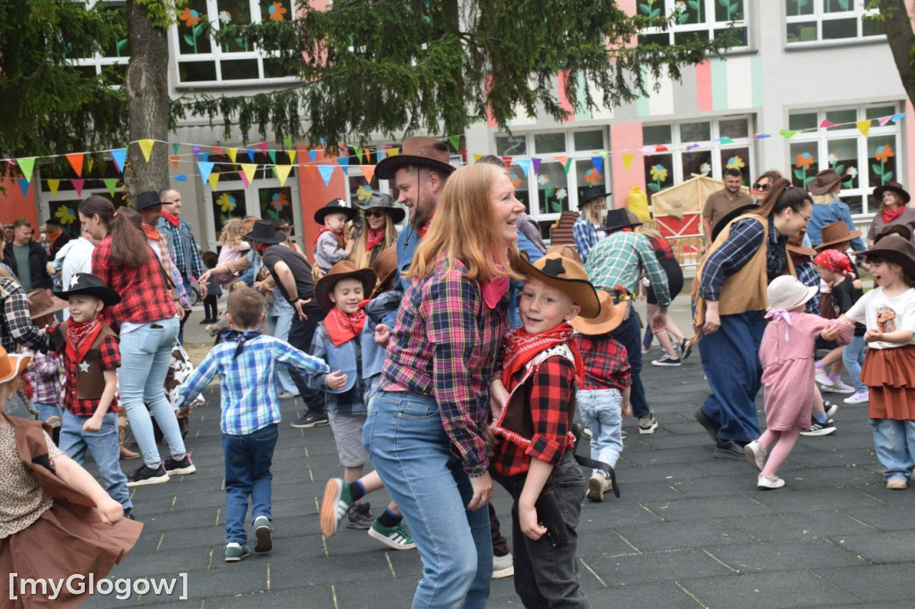 Dziki Zachód - piknik w PP nr 9 w Głogowie