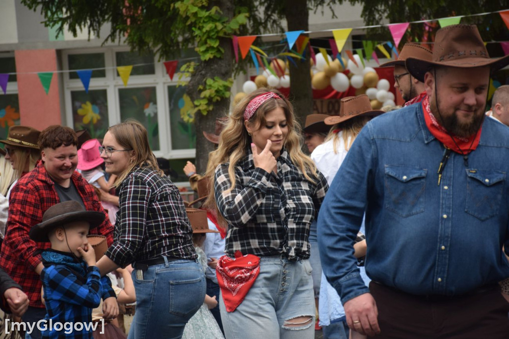 Dziki Zachód - piknik w PP nr 9 w Głogowie