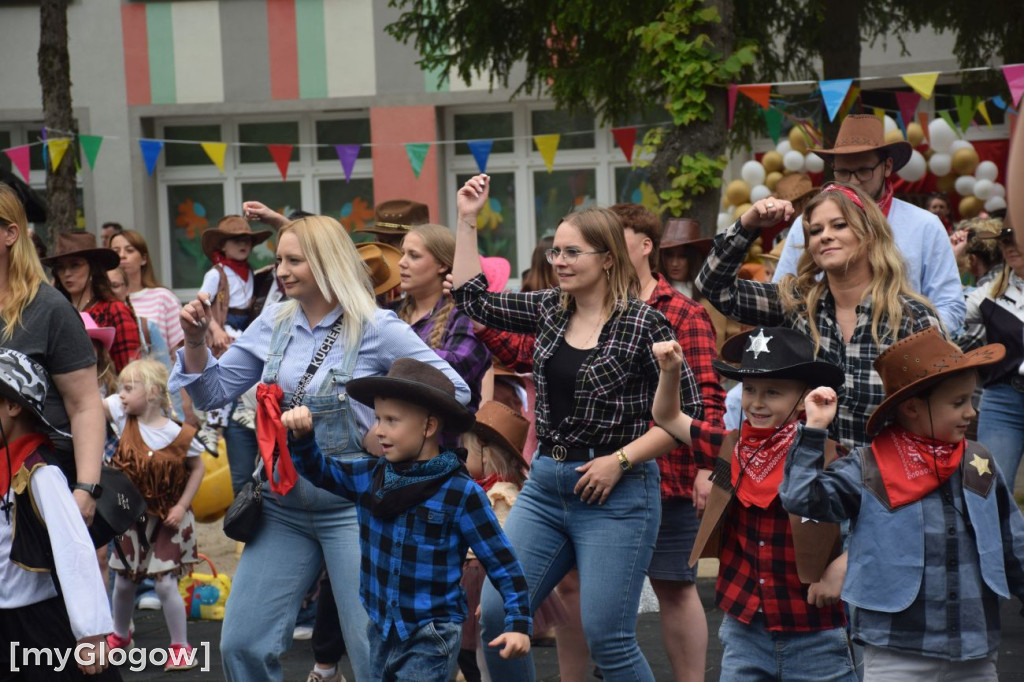 Dziki Zachód - piknik w PP nr 9 w Głogowie