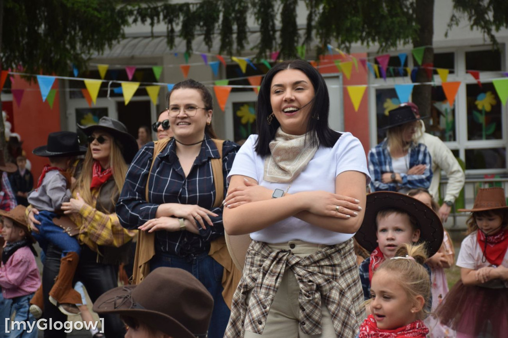 Dziki Zachód - piknik w PP nr 9 w Głogowie