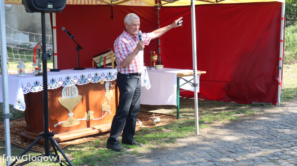 Msza święta we Wróblinie Głogowskim