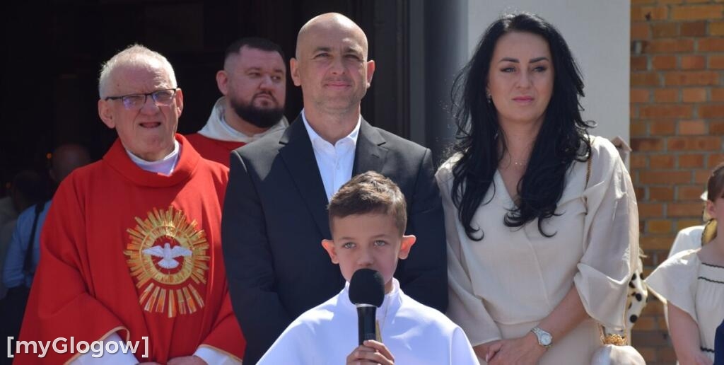 Pierwsza komunia w kościele na os. Kopernik