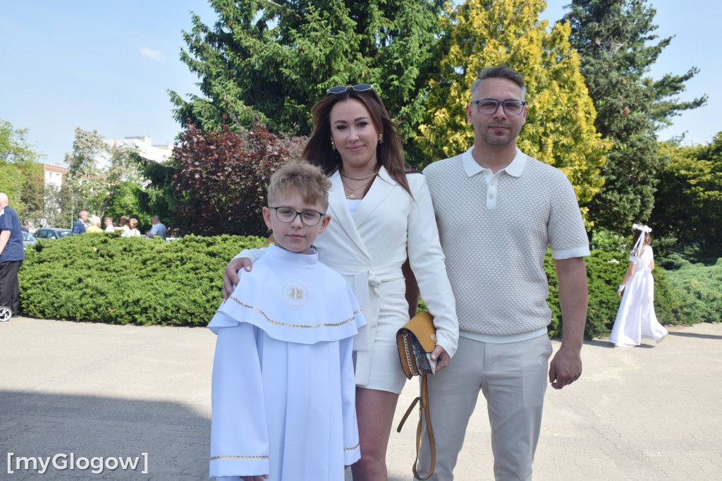 Pierwsza komunia w kościele na os. Kopernik