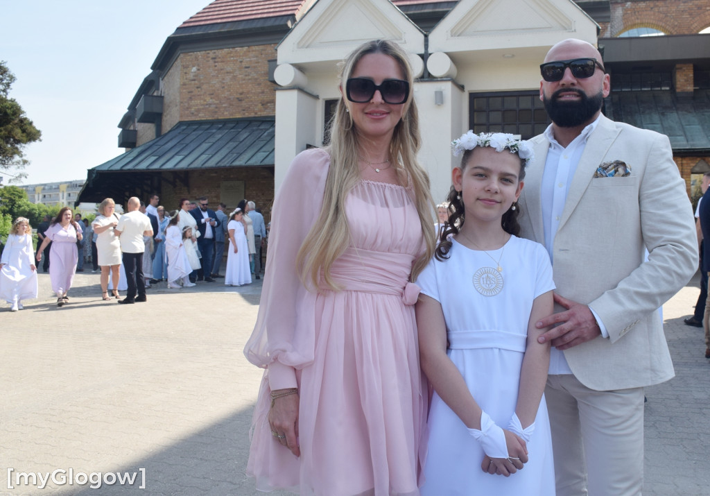 Pierwsza komunia w kościele na os. Kopernik