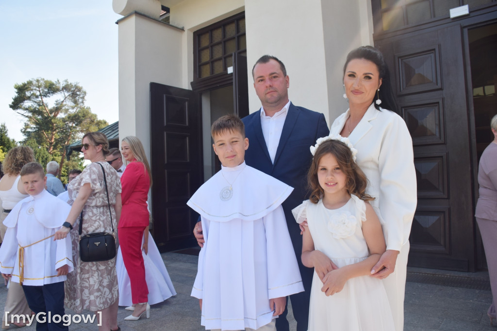 Pierwsza komunia w kościele na os. Kopernik