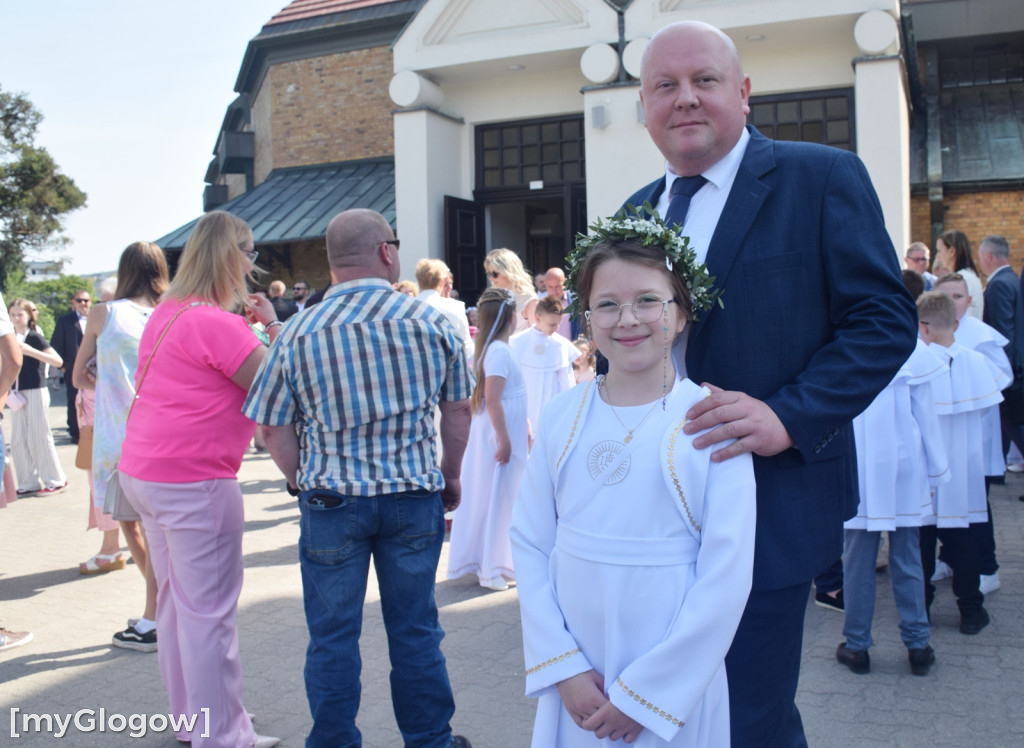 Pierwsza komunia w kościele na os. Kopernik