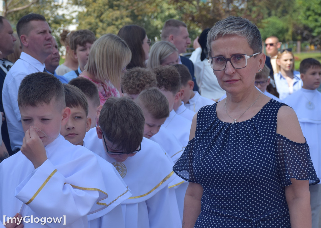 Pierwsza komunia w kościele na os. Kopernik